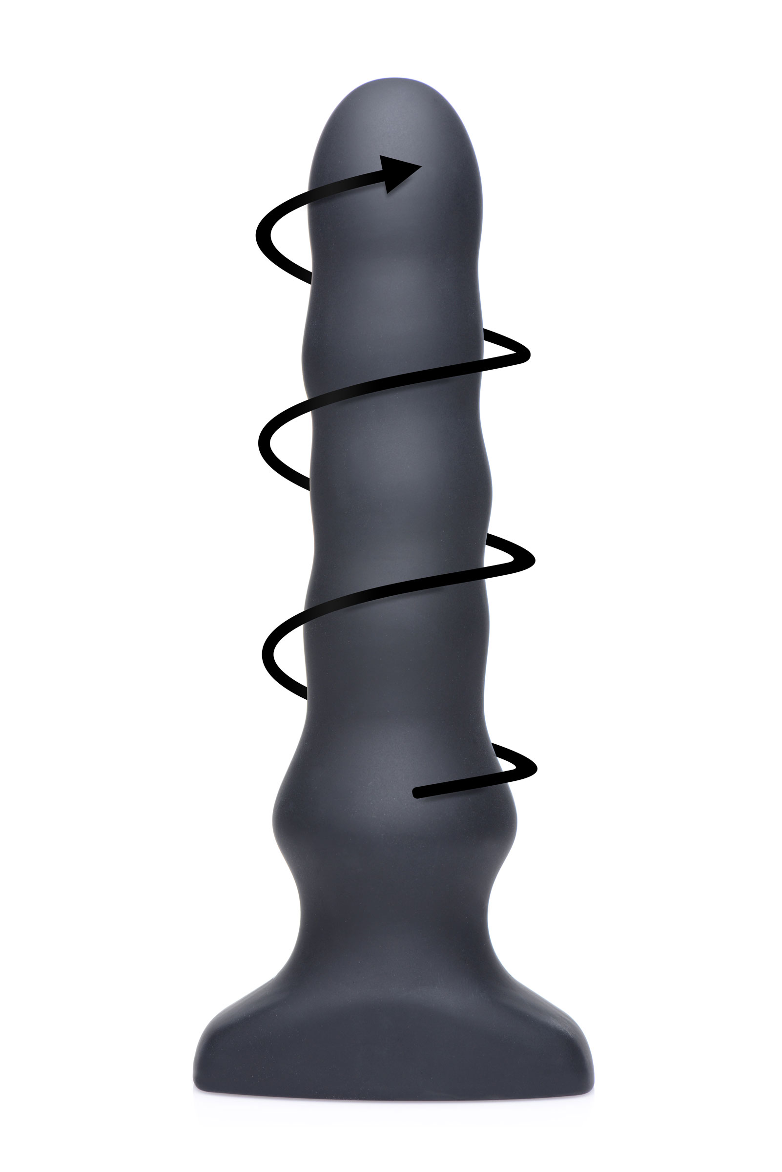 Silicone+Vibrating+and+Squirming+Plug+with+Remote+Control